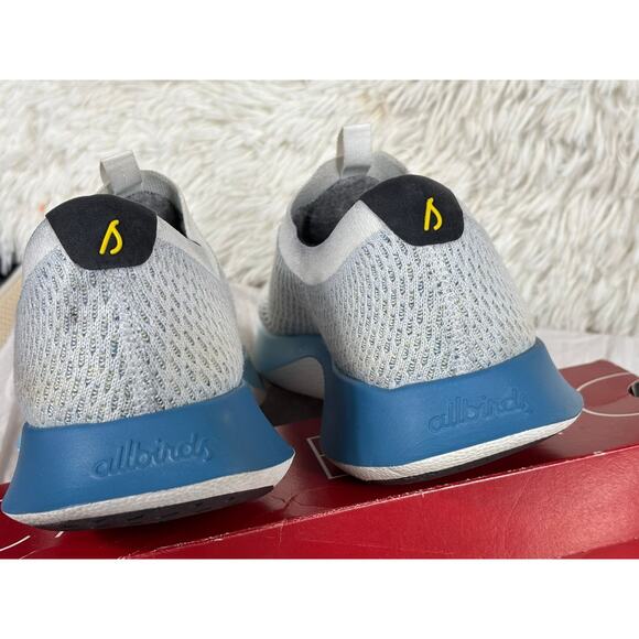 Allbirds Tree Dasher Relay Running Shoes Blizzard Thrive Teal TDR Mens Size 11 - Picture 8 of 8